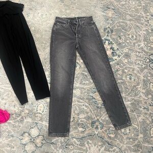 Joe's Jeans Women's Charcoal Straight Leg Jeans